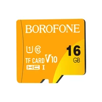 Borofone Atmiņas karte MicroSD 16GB SDHC Class10 85MB/s