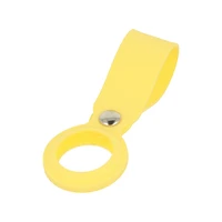 Silikona cilpa Airtag dzeltena