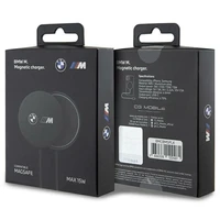 BMW M Edition MagSafe 15W bezvadu ladetajs - Melns