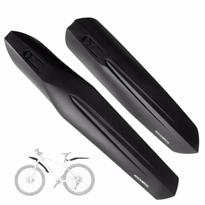 Rockbros FK-880 priekšējie un aizmugurējie velosipēda dubļusargi 24" velosipēdiem - melni