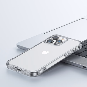 Joyroom Defender sērijas apvalks iPhone 14 bruņots āķa apvalks ar statīvu caurspīdīgs (JR-14H1)