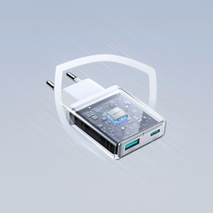 Joyroom tīkla lādētājs JR-TCF14 (A+C) Super Slim 20W (balts)