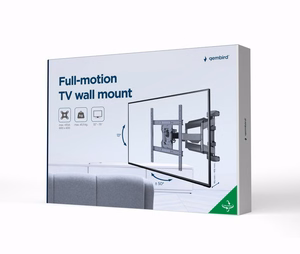 Gembird WM-75ST-01 TV mount/stand 190.5 cm (75") melns