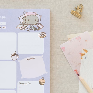 Pusheen Moments dienas plānotājs, 54 A5 lapas