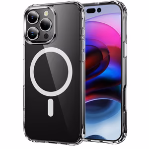 Perfectionists Caurspīdīgs magnētiskais korpuss Apple iPhone 12 Pro Max, caurspīdīgs