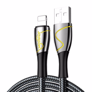USB kabelis Lightning Joyroom S-1230K6 2.4A 1.2m (melns)