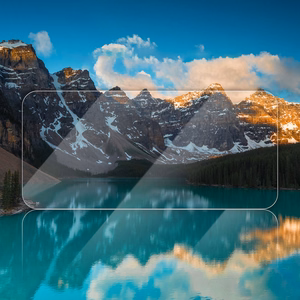 Vmax rūdīts stikls 2,5D Normal Clear Glass priekš Xiaomi Redmi 13C