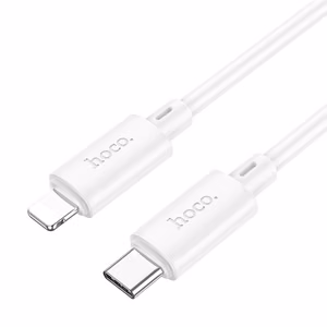 Hoco X88 USB-C uz Lightning kabelis, PD 2.4A 20W, 1 m, balts