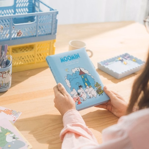 Moomins A5 piezīmju grāmatiņa ar pildspalvu