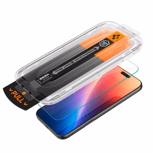 Spigen Glas.TR EZ Fit Pro закалённое стекло для iPhone 16 Pro / 17 / 17 Pro - прозрачный
