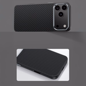 Benks Magnetic Armor Pro Kevlar Case Metal Frame 600D (A068) for Iphone 17 Air black (Camera Control Button)