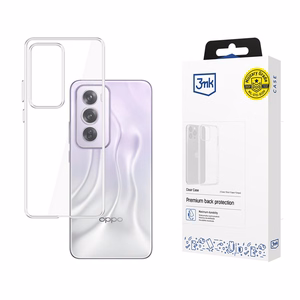 3mk Clear Case for Oppo Reno 12 - transparent