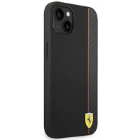 Viedtālruņa apvalks Ferrari FEHCP14MAXBK iPhone 14 Plus 6.7 melns ogļu šķiedras apvalks