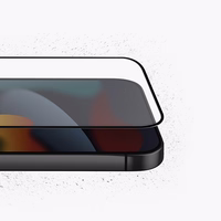 Uniq Optix matēts rūdītais stikls iPhone 14 / 13 / 13 Pro ar aplikatoru