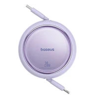 USB kabelis Baseus Free2Pull USB-C ar iP 20W 1m (violets)