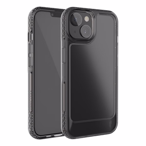 Ugly Rubber UMODEL viedtālruņa apvalks iPhone 15 Plus 6,7" caurspīdīgs melns