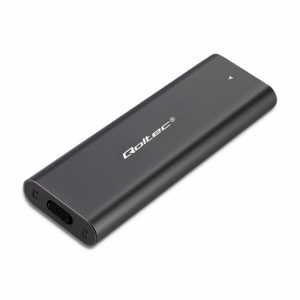 Qoltec 50312 SSD diska korpuss melns M.2