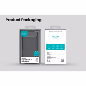 NILLKIN super frosted shield PRO IPHONE 17 AIR TRANSPARENT BLACK / PRZEŹROCZYSTY CZARNY