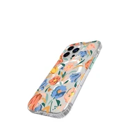 TECH21 Maciņš T21-9329 EVO ART MAGSAFE IPHONE 13 PRO MAX PEACH TULIP