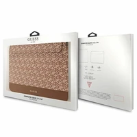 Guess GCube svītrains 14" klēpjdatora apvalks - brūns