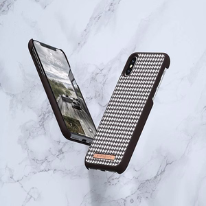 Nordic Elements Saeson Idun Pattern 2 vāciņš ierīcei iPhone XS Max, tumši brūns