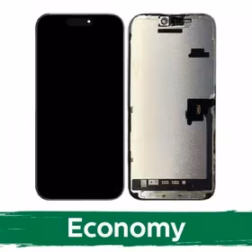 LCD displejs saderīgs ar iPhone 16 Pro melns (INCELL / Economy) /*Removable IC*/