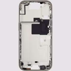 Vidējais rāmis saderīgs ar iPhone 16 Pro / Dabiskais titāns / OEM