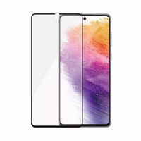 PanzerGlass E2E Regular aizsargstikls Samsung Galaxy A73 - ar melnu rāmi