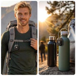 Tech-Protect Kevlar Seal maciņš Apple AirTag 1/2 - melns