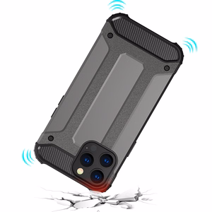 Hybrid Armor Case прочный защищённый чехол для iPhone 13 Pro золотой