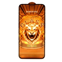 Borofone rūdītais stikls TG12 pilns ekrāns 5D Iphone 12 Pro Max - 10 gabali