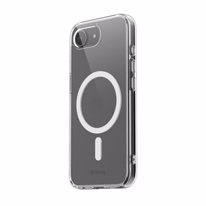 Crong Clear MAG Cover MagSafe vāciņš ierīcei iPhone 17e / 16e, caurspīdīgs
