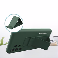 Wozinsky Kickstand Case silikona viedtālruņa apvalks ar statīvu Xiaomi Redmi Note 11 Pro melns