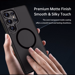 Rock Guard Touch Matte Series Magnetic Case for Samsung Galaxy S25 grey