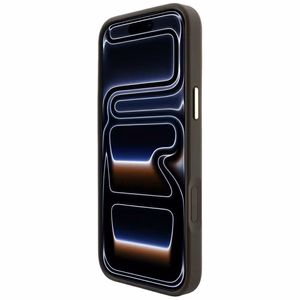 Maciņš IPHONE 18 Pro Max/17 Pro Max saderīgs ar MagSafe (Stripe Round and Classic Logos 4G) (krāsa: brūna)