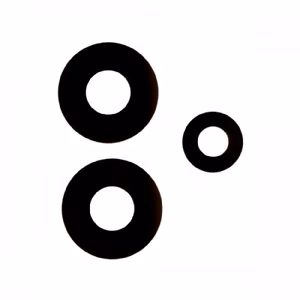 Rear Camera Lens Saderīgs ar Xiaomi Redmi Note 12 4G rear camera lens (3pcs)