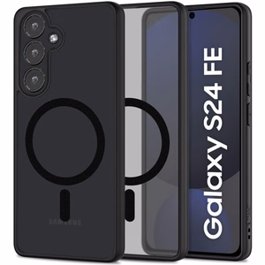 Tech-Protect MagMat Magnētiskais viedtālruņa apvalks Samsung Galaxy S24 FE - melns
