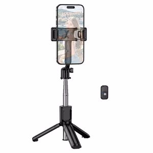 Borofone Selfie Stick BY14 Graceful bluetooth with tripod and remote control black