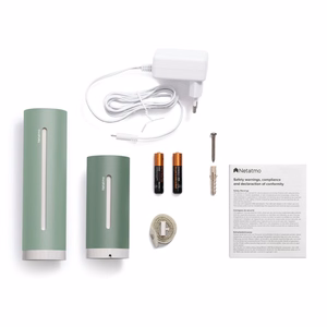 Netatmo NWS-M – viedā meteoroloģiskā stacija, piparmētru krāsā