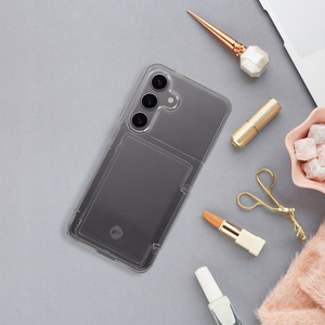 FORCELL F-PROTECT Kristālais kabatas apvalks SAMSUNG S24 Plus caurspīdīgs