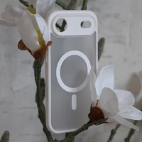 Liavec mīksts maciņš priekš Iphone 17 Air balts