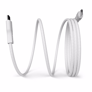 Puro magnētiskais USB-C - USB-C 60W USB 3.2 (20 Gbps) 1m magnētiskais kabelis - balts