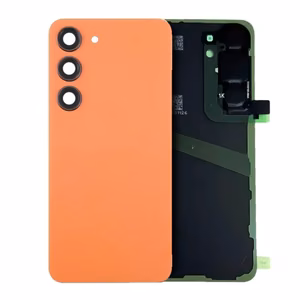 Aizmugures vāciņš saderīgs ar Samsung S921 S24 / Sandstone Orange / (ar kameras objektīvu) OEM