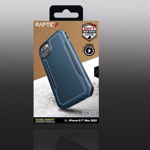 Raptic X-Doria Fort Case iPhone 14 Plus ar MagSafe bruņotu vāciņu - zilais