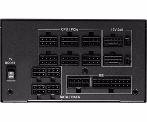 Asrock Phantom Gaming PG-1300G barošanas bloks 1300 W 20+4 pin ATX ATX Black