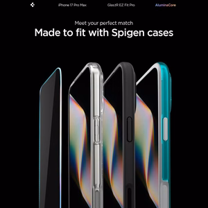 Spigen Glas.TR EZ Fit Pro rūdītais stikls iPhone 16 Pro Max / 17 Pro Max - caurspīdīgs