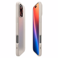 Spigen Liquid Air viedtālruņa apvalks iPhone 16 Pro Max - titāna krāsas