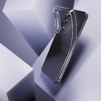 Guess Silikona viedtālruņa apvalks Puro 03 Nude Samsung Galaxy S25 - caurspīdīgs