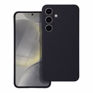 SILICONE MAG COVER viedtālruņa apvalks saderīgs ar MagSafe Samsung S24 melns