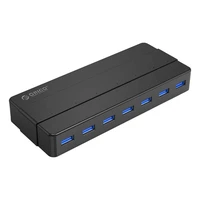 Orico Hub 7xUSB 3.0 (melns)